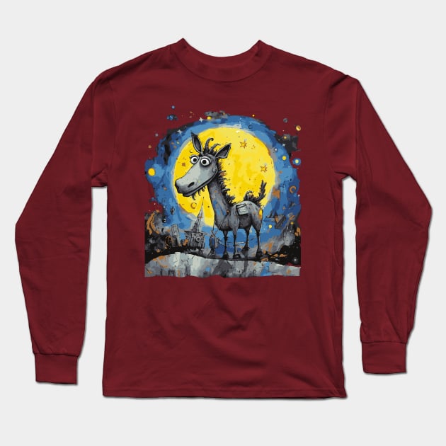 Donkey Long Sleeve T-Shirt by tatadonets